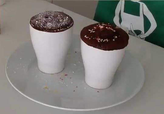Cupcake en Microondas